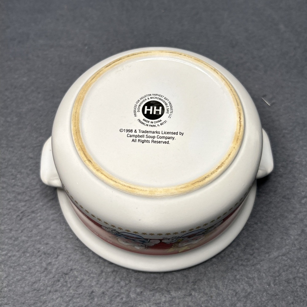1998 Houston Harvest Campbell Kid Soup Tureen With‎ Lid - Picture 7 of 7